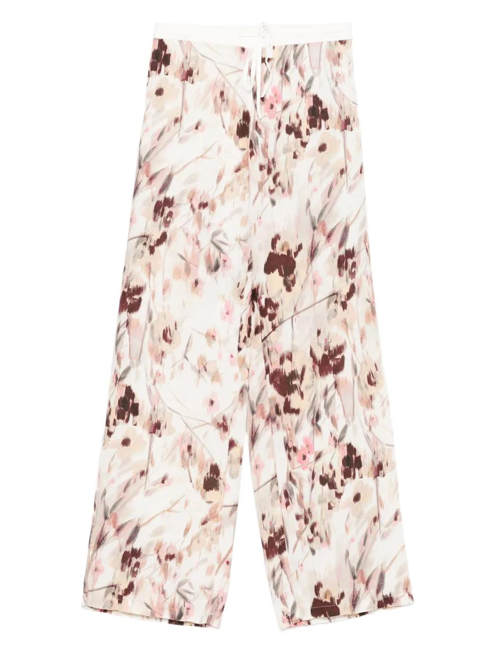 パンツ 120% LINO Woman Pants Pink 32ALIW2297000F75332ALIW 000098 120% LINO: Pants woman - Pink | 120% Lino pants
