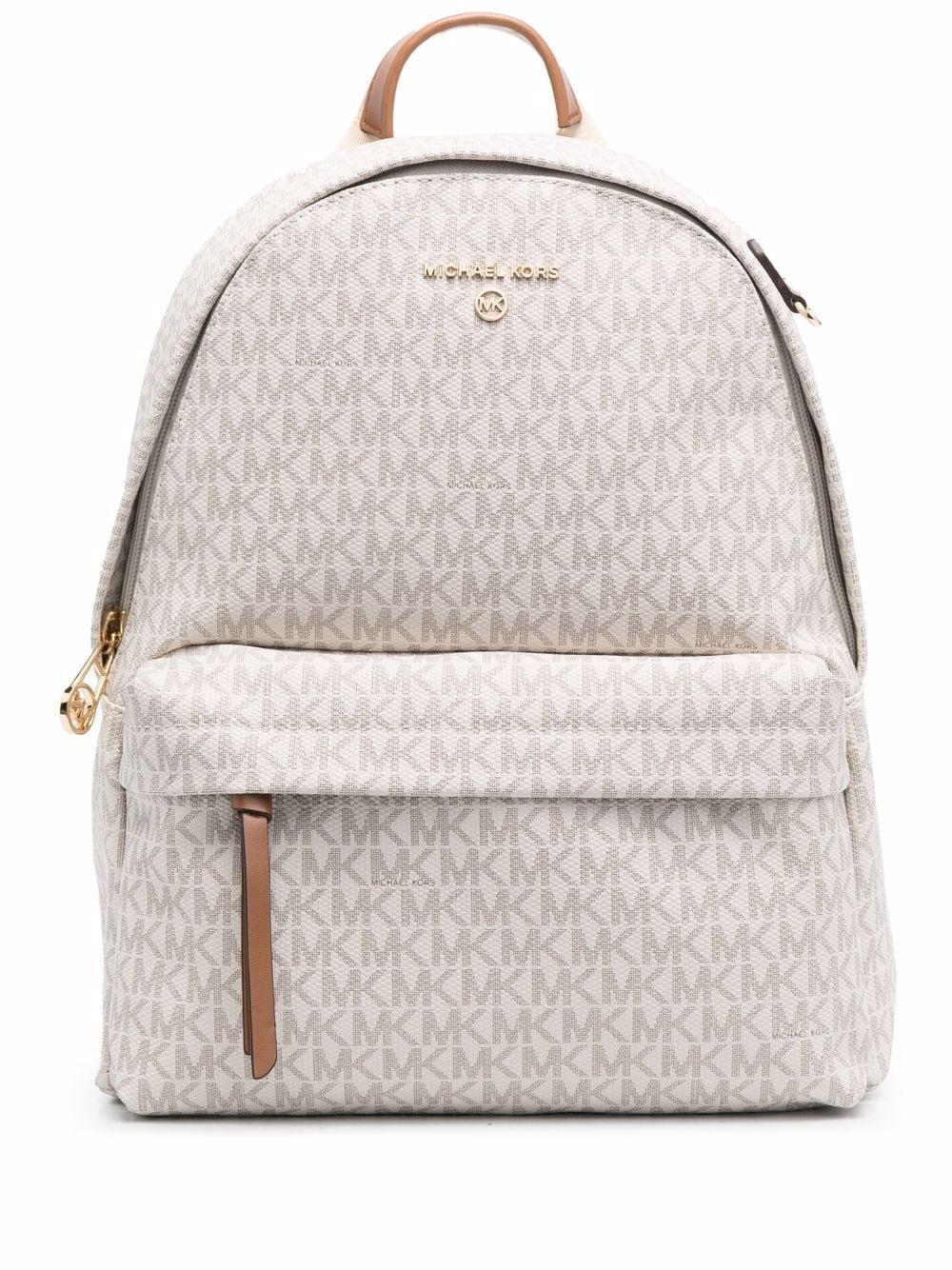 MICHAEL Michael Kors Leather Slater Monogram-logo Backpack | Lyst