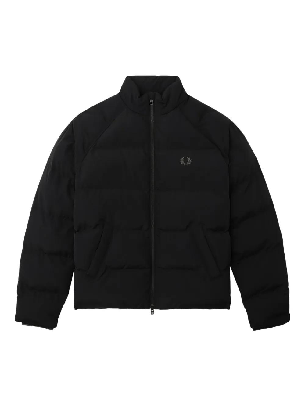 Puffer Jacket Fred Perry Retro Jacket Quilted Bomber Tennis Bomber