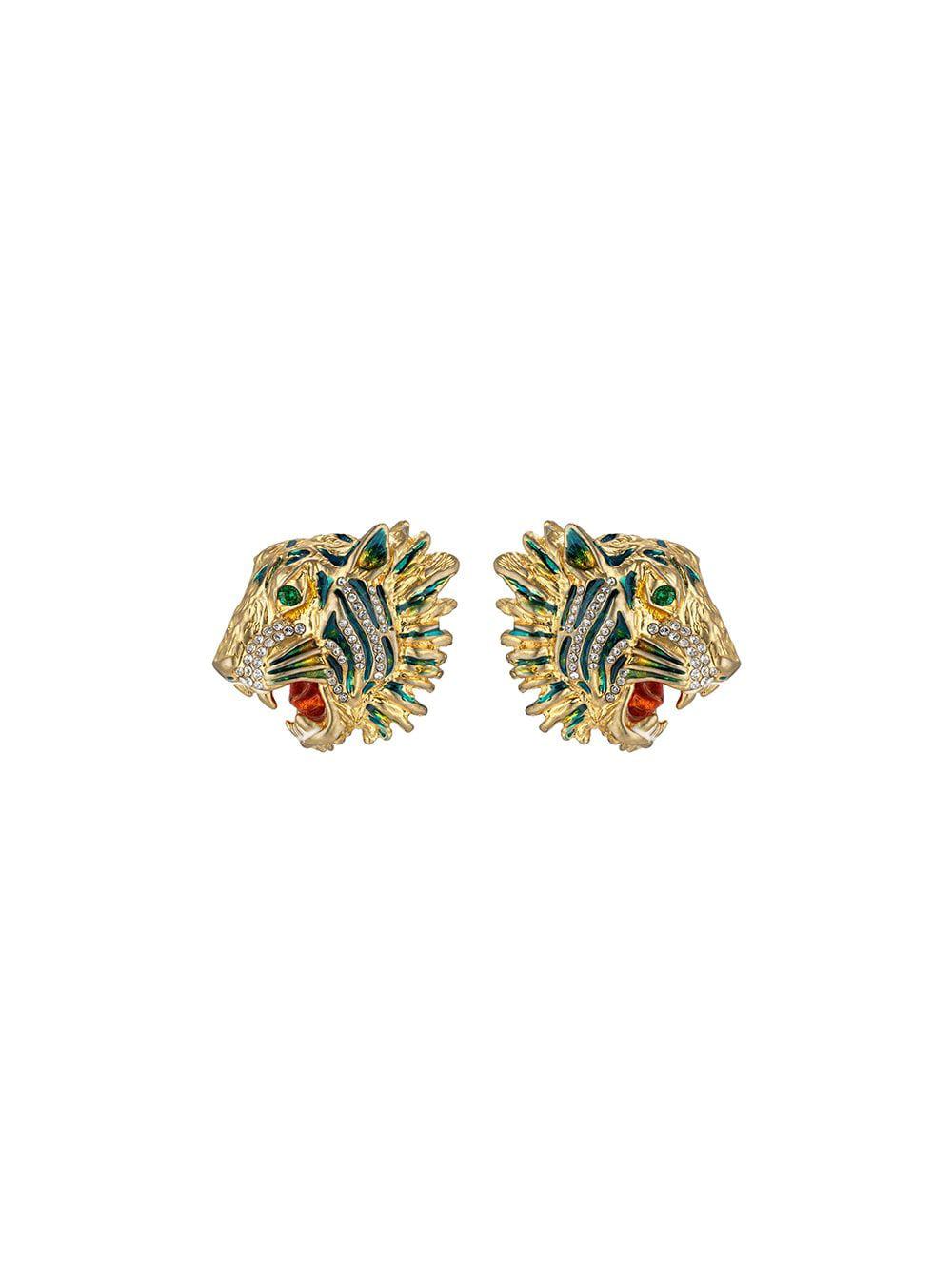 gucci tiger earrings
