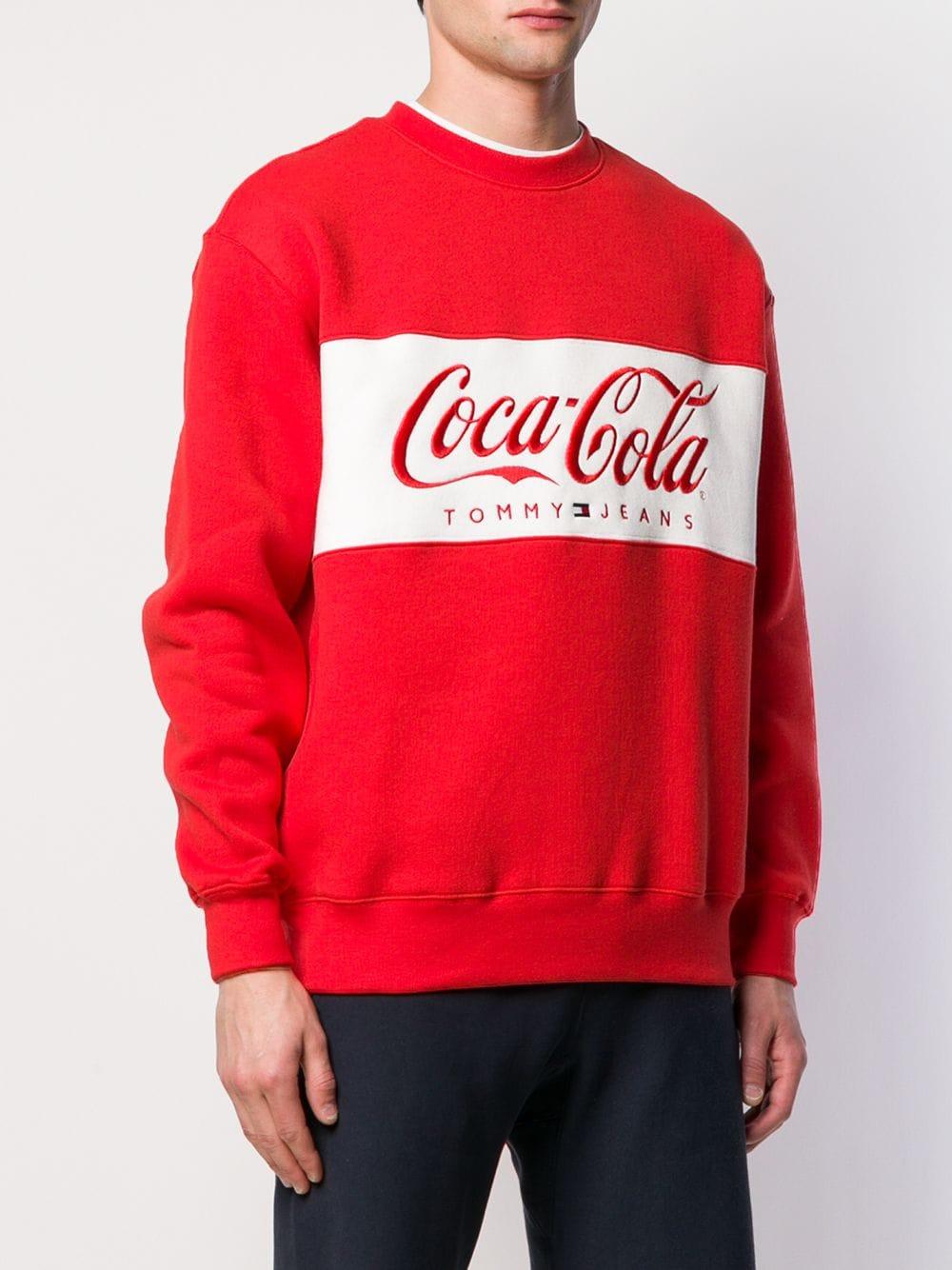 Tommy Hilfiger Tommy X Coca Cola Logo-print Cotton-blend