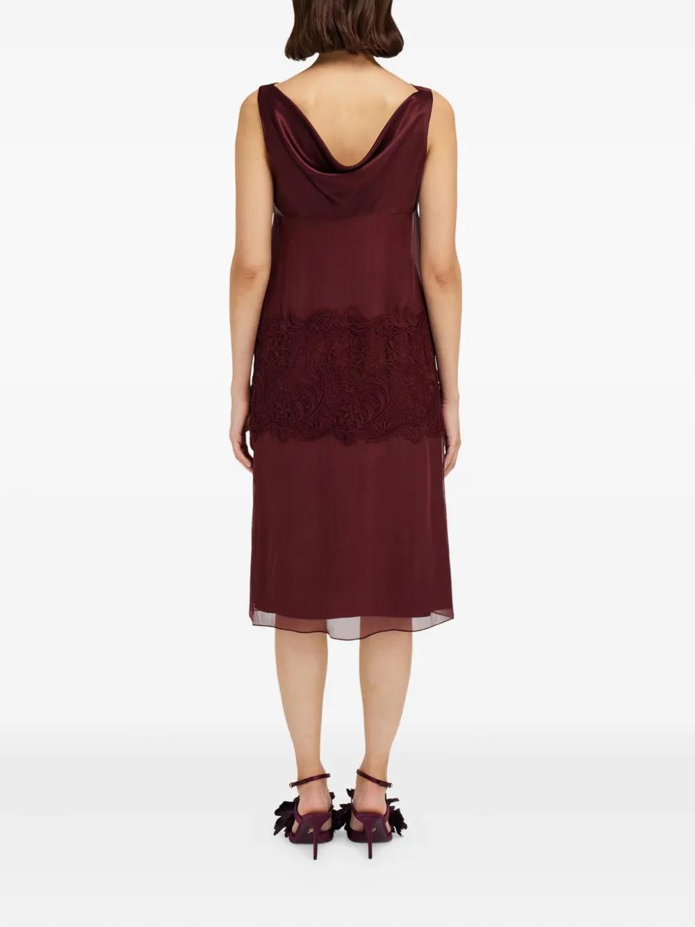 ワンピース SALVATORE FERRAGAMO PINK COTTON BLEND DRESS Pink Ferragamo Dresses for Women | Lyst