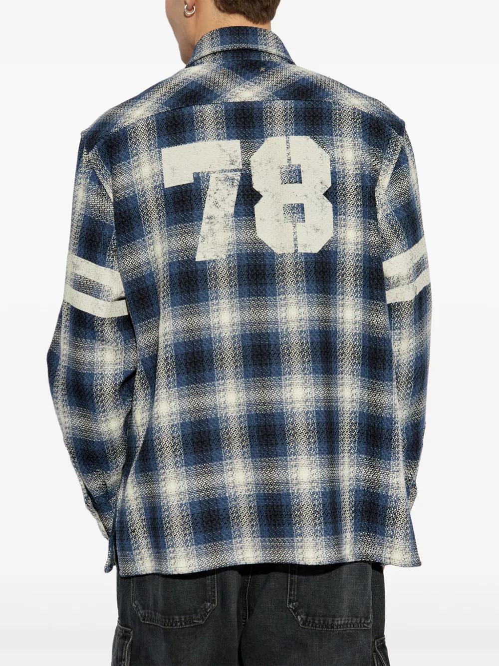 GOLDENGOOSE チェックシャツ メンズXS ゴールデングース グレー メンズ