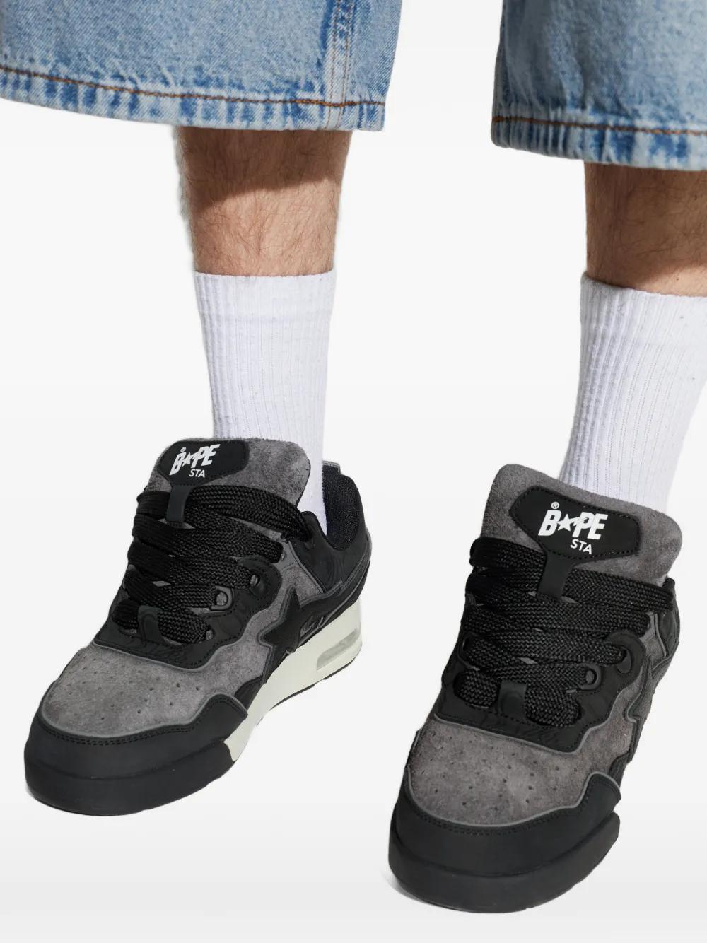 メンズ A Bathing Ape Flip Sta #1 スニーカー ブラック | Lyst