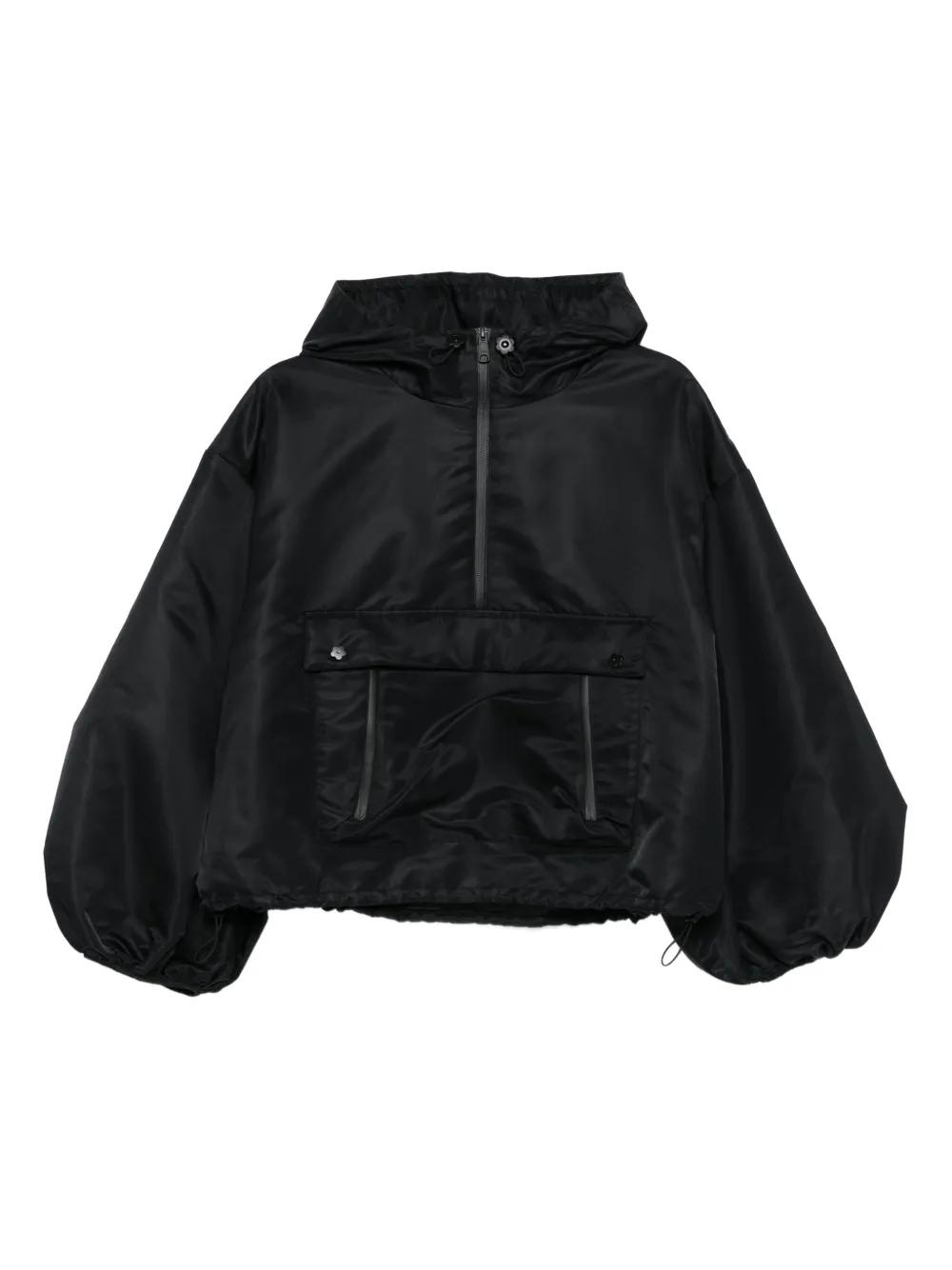 cecilie-bahnsen-black-Hooded-