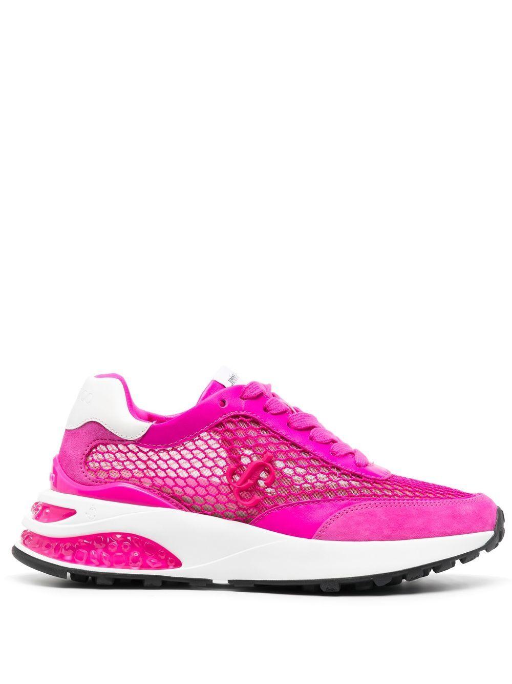 VIP SALE★Jimmy Choo MEMPHIS JCエンブレム スニーカー FUCHSIA VIP SALE☆Jimmy Choo MEMPHIS JCエンブレム スニーカー FUCHSIA