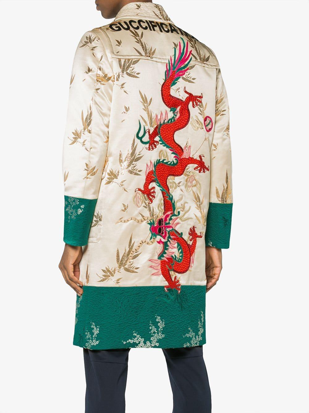gucci dragon coat