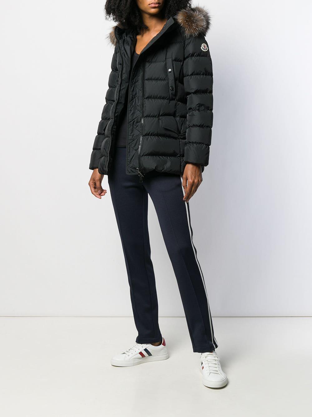 Moncler Clion Down Jacket in Black | Lyst