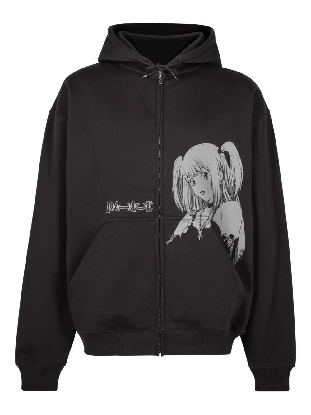 Palace X Death Note Misa Zip Hoodie in Black for Men | Lyst UK