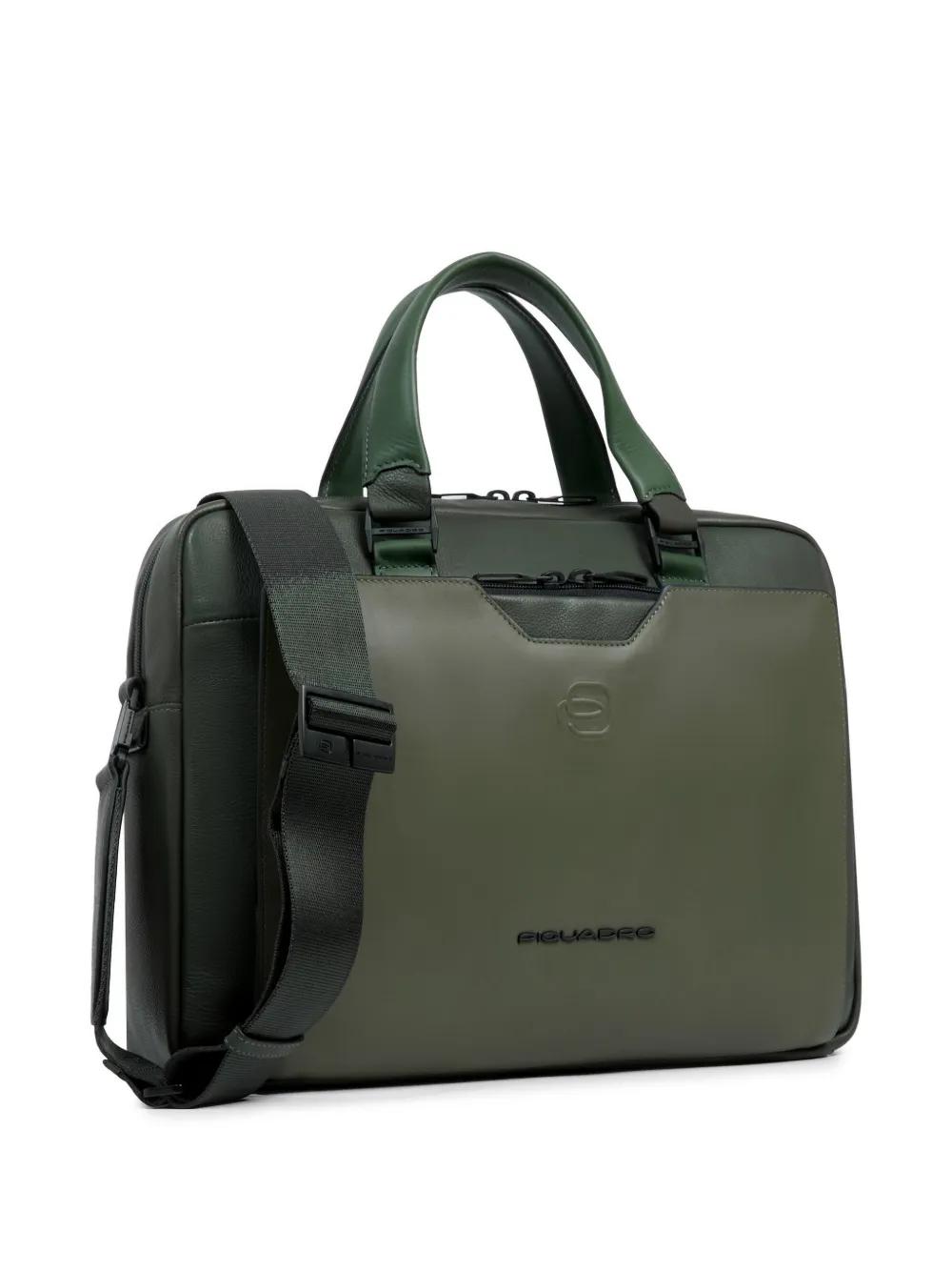 Piquadro Ael Laptop Bag in Green for Men | Lyst