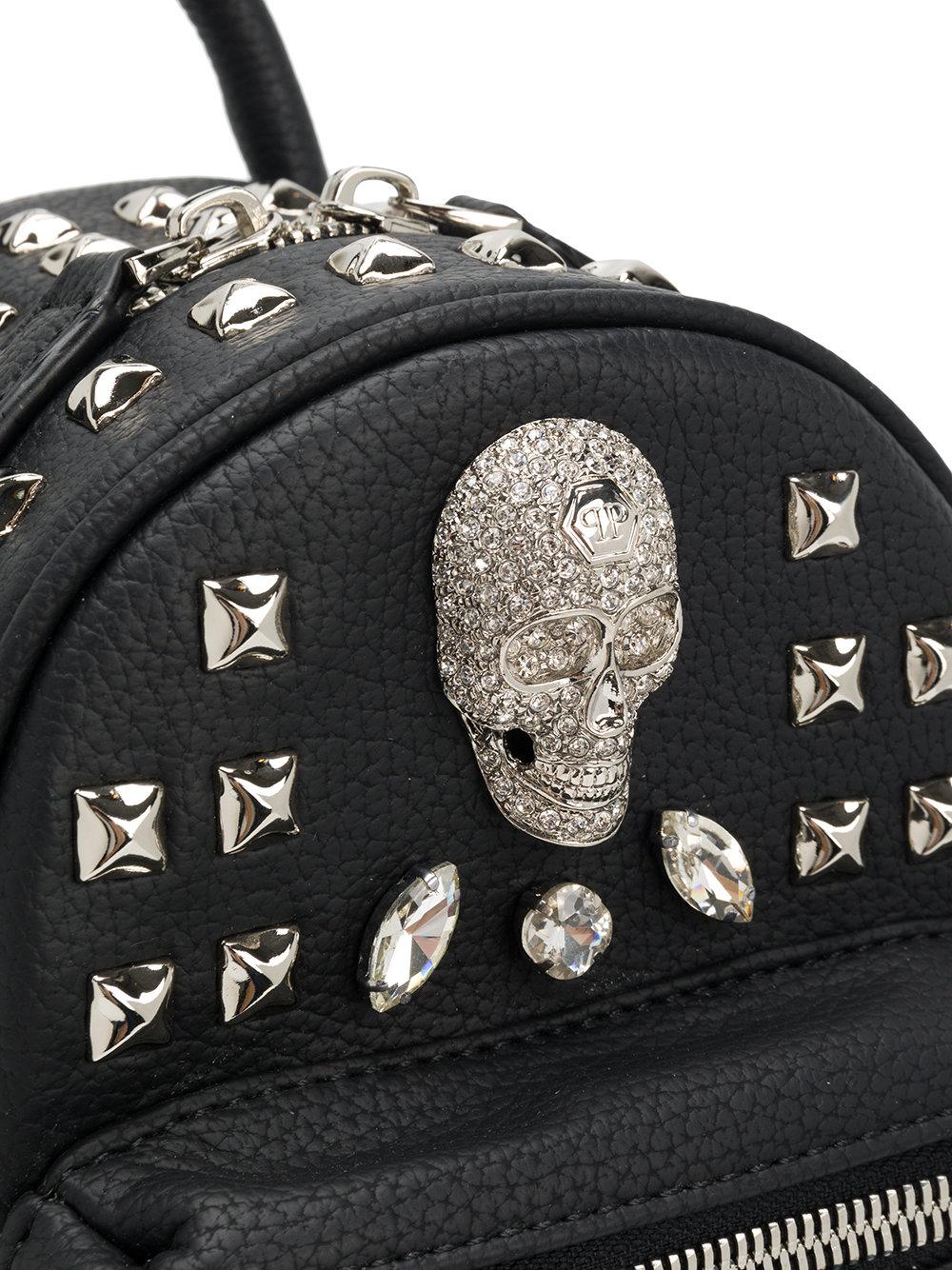 skull mini backpack