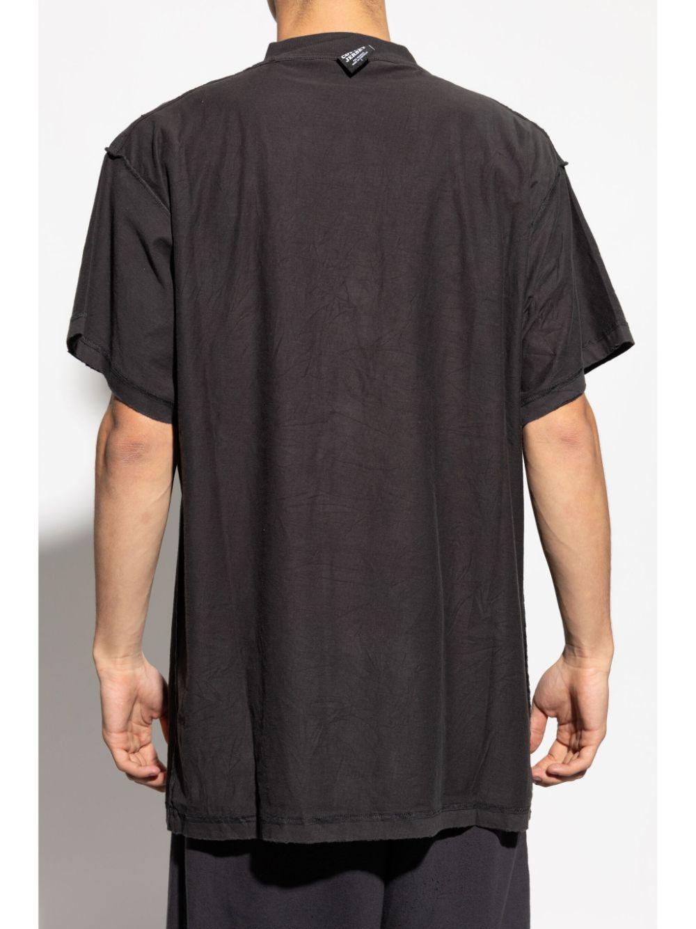 Balenciaga メンズ ブラック Inside-out Tシャツ Tシャツ Balenciaga メンズ ブラック Inside-out Tシャツ Tシャツ