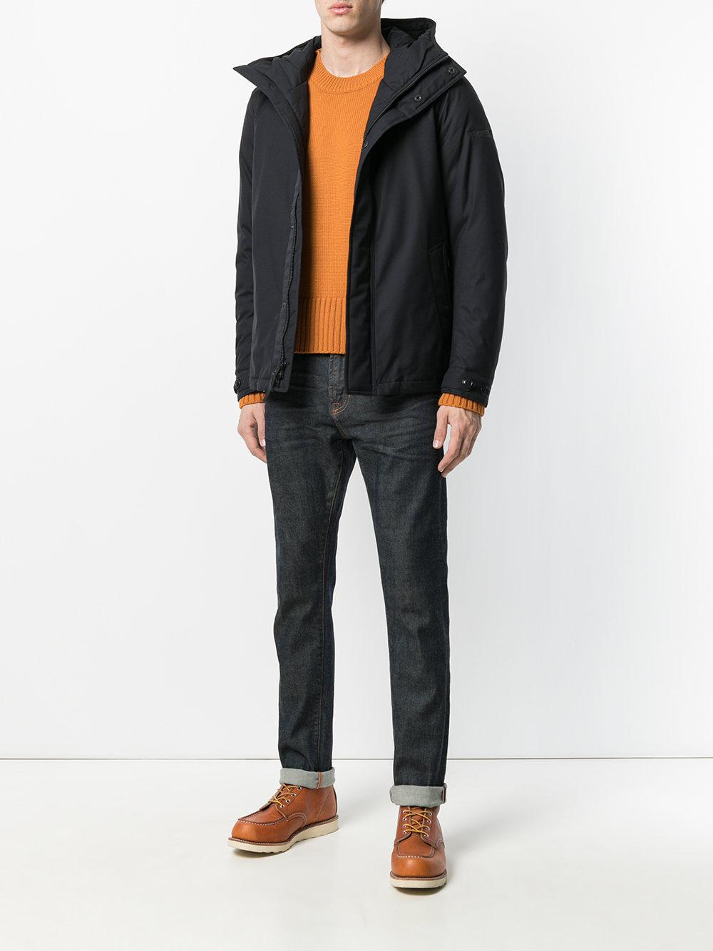 Woolrich Teton Rudder Jacket in Blue 