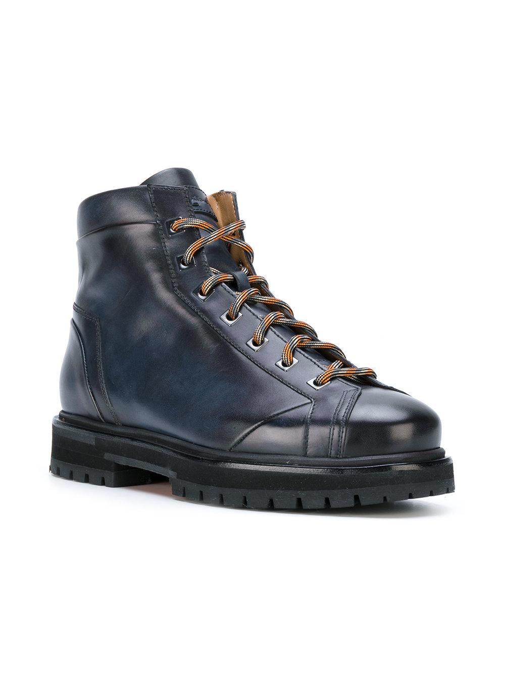 santoni hiking boots
