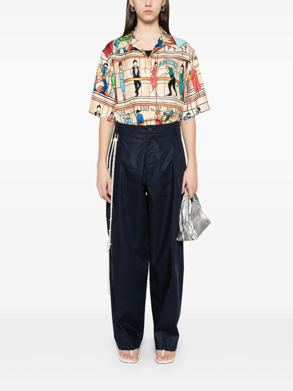 DARKPARK Phebe Trousers in Blue | Lyst