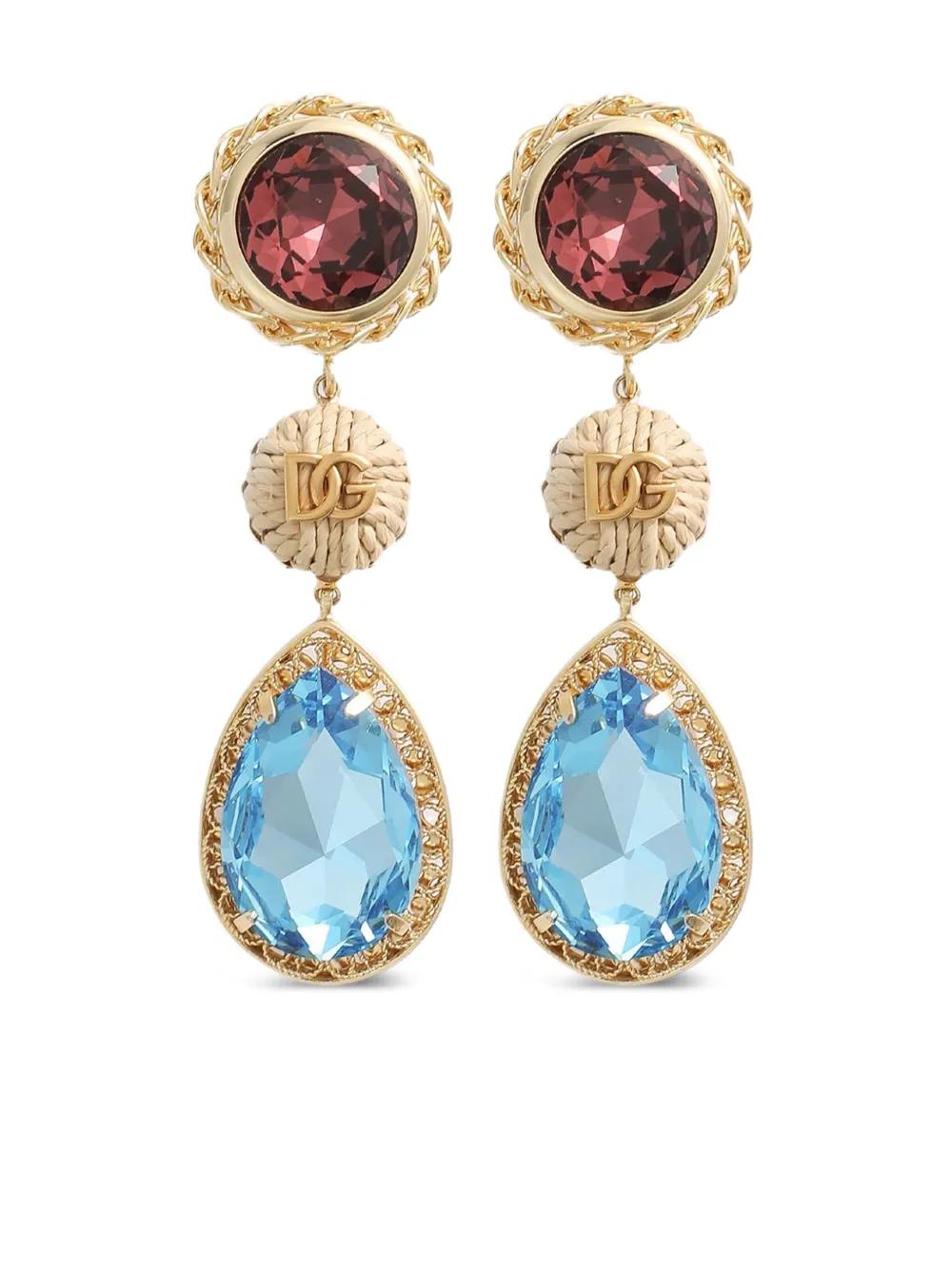 DOLCE&GABBANA ドルガバ 宗教画モチーフ スイングイヤリング DOLCE&GABBANA ドルガバ 宗教画モチーフ スイングイヤリング