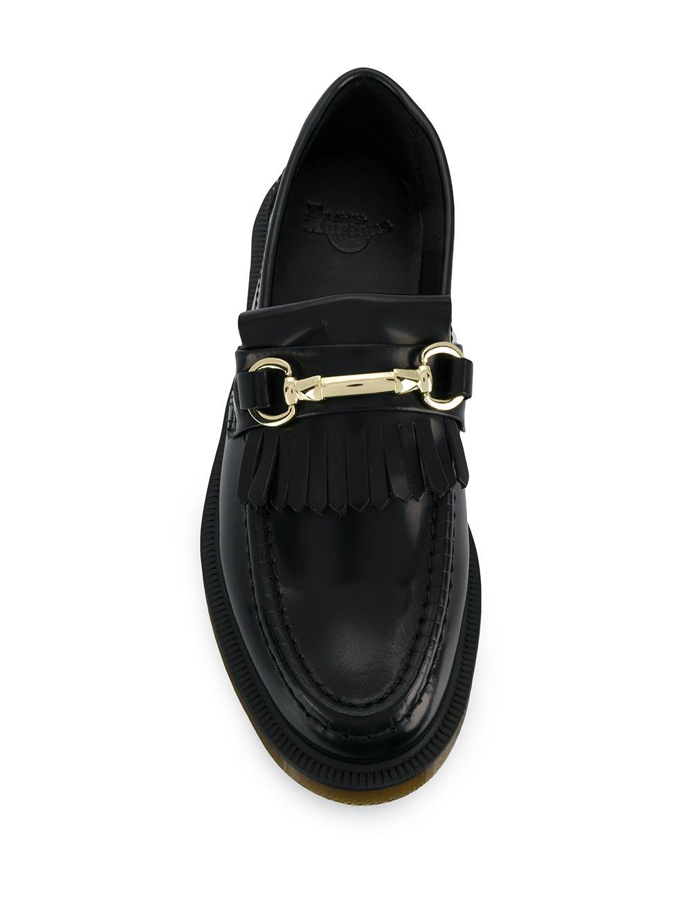Dr. Martens Leather Adrian Snaffle Loafers in Black | Lyst