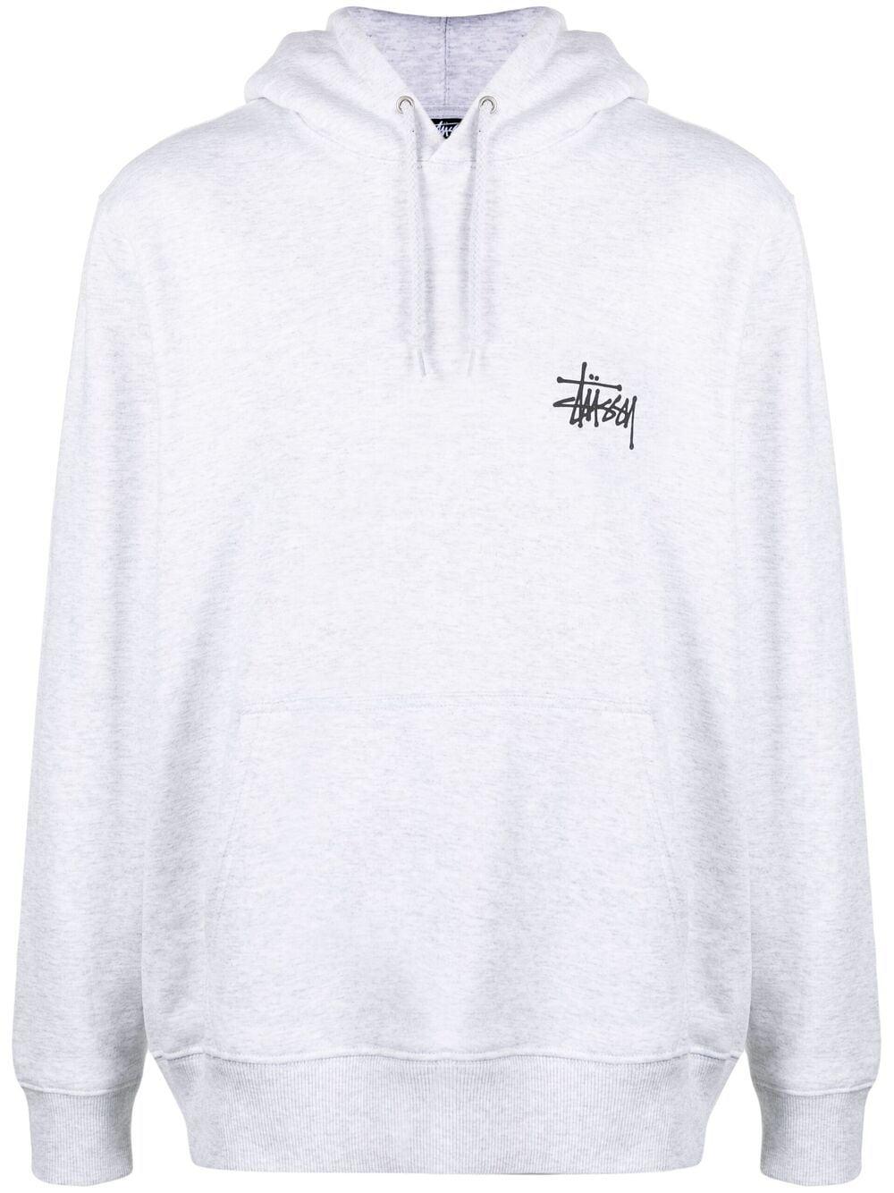 Grijze stussy hoodie sale