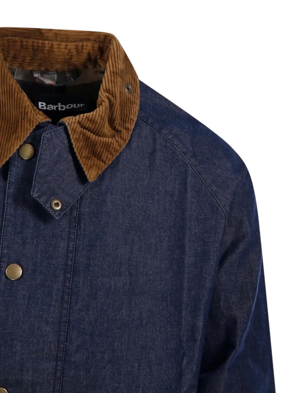 た*か様 Barbour TRANSPORT DENIM CASUAL JACK Barbour Transport Denim Casual Jacket in Blue for Men | Lyst