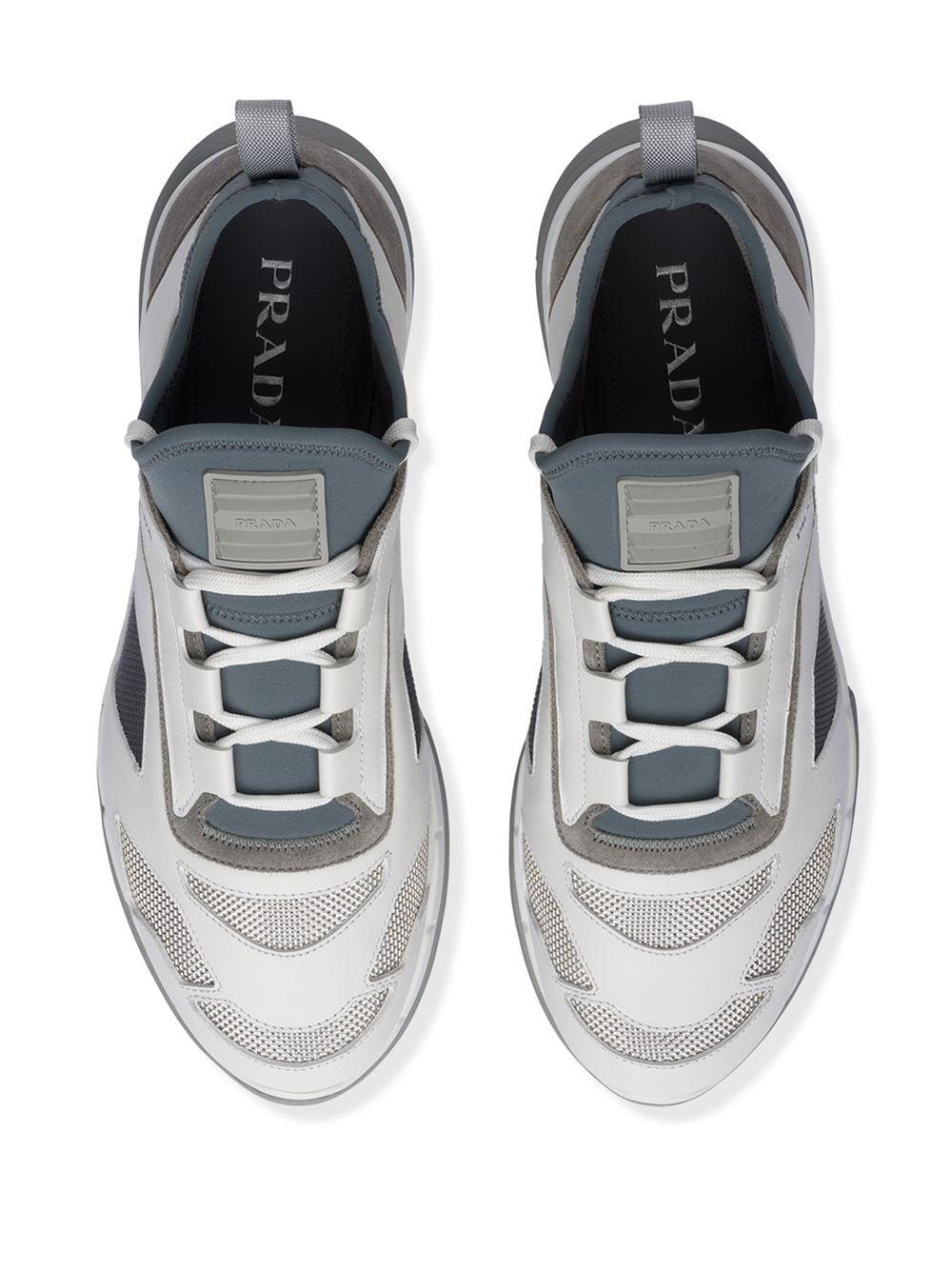 prada mesh low top sneakers