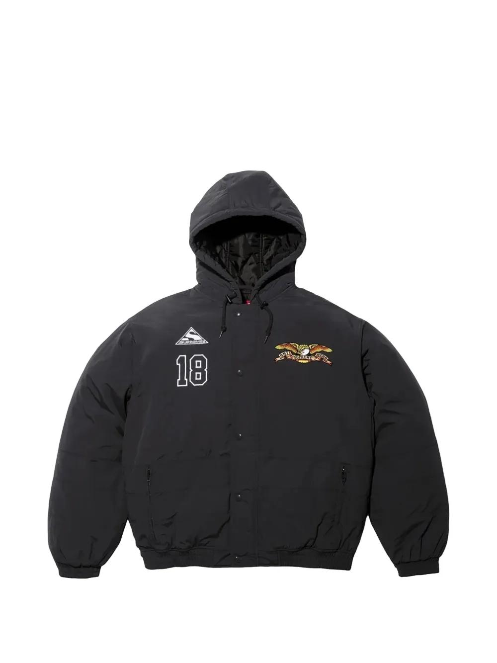 ジャケット・アウター Supreme x ANTIHERO Stadium Jacket XL Supreme Antihero Stadium Jacket in Black for Men | Lyst UK