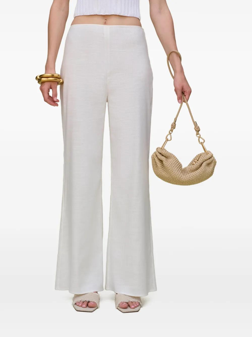 Cult Gaia Kora Pants in White | Lyst