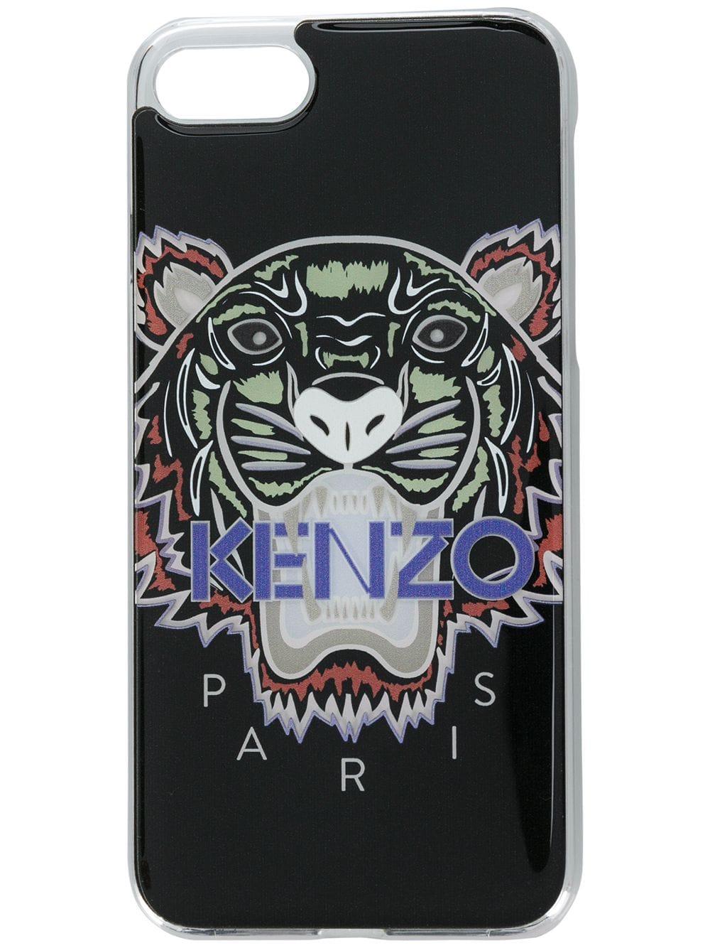 KENZO Tiger Iphone 8 Cover in Black - Lyst