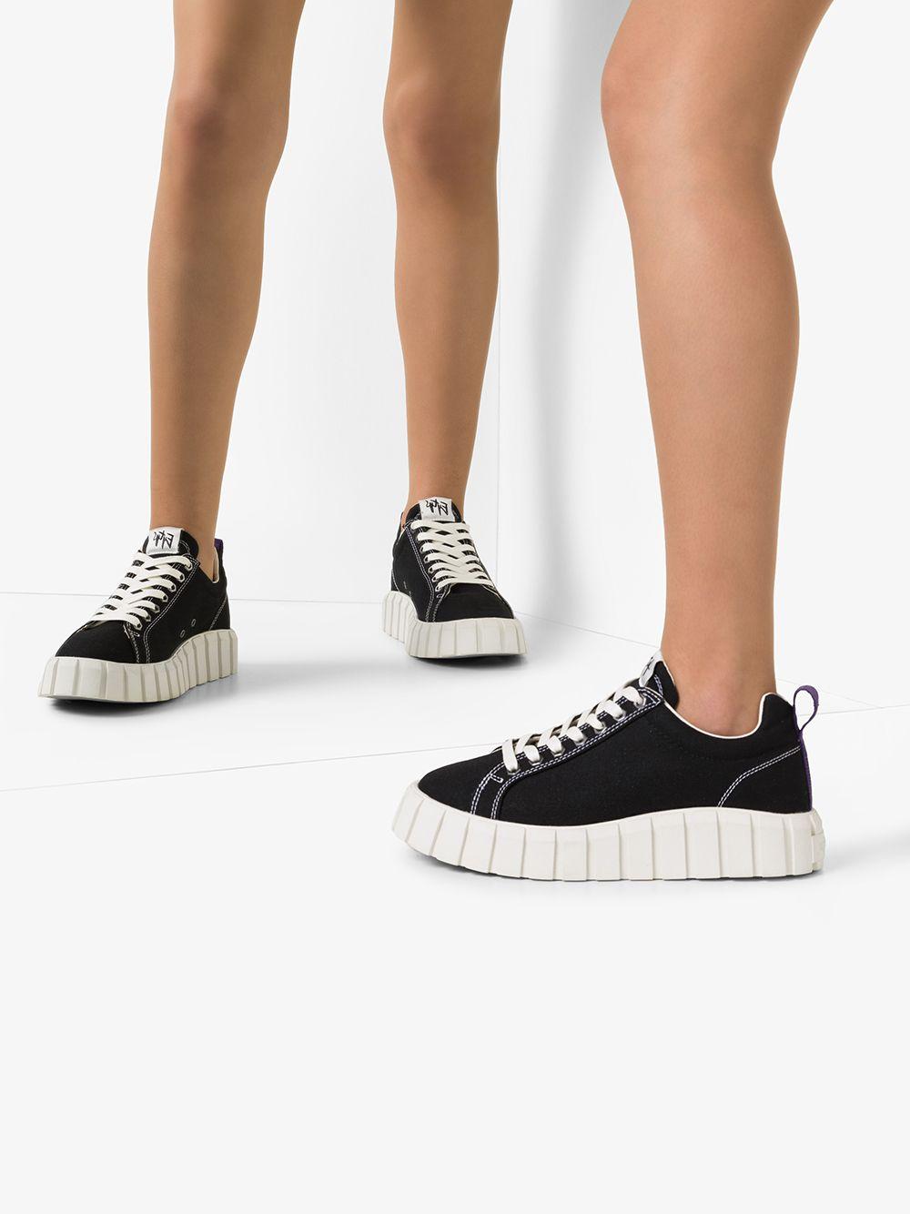 Eytys Canvas Odessa Low Top Sneakers in Black - Lyst