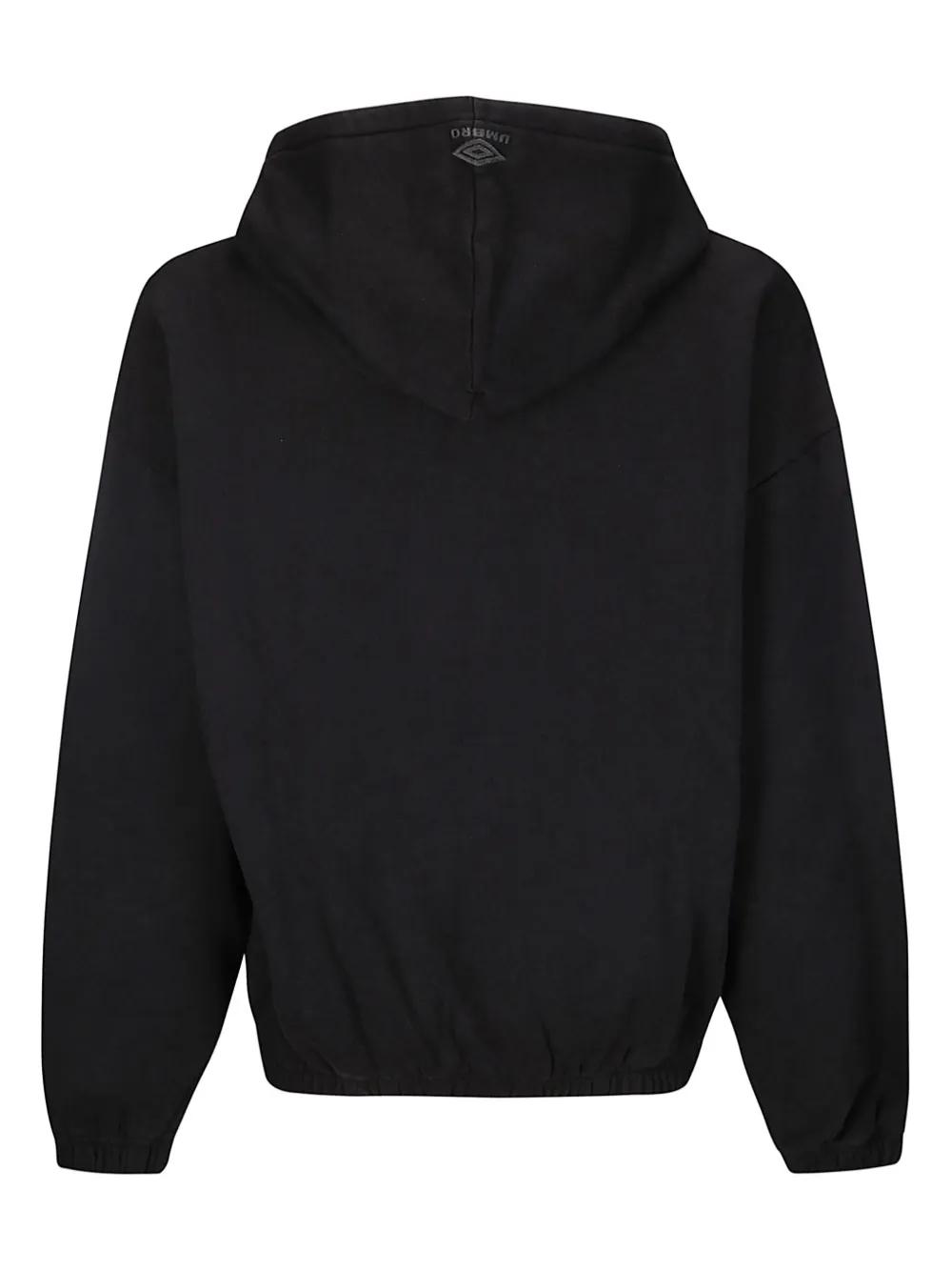 MOWALOLA TECH HOODIE BLACK パーカー UMBRO