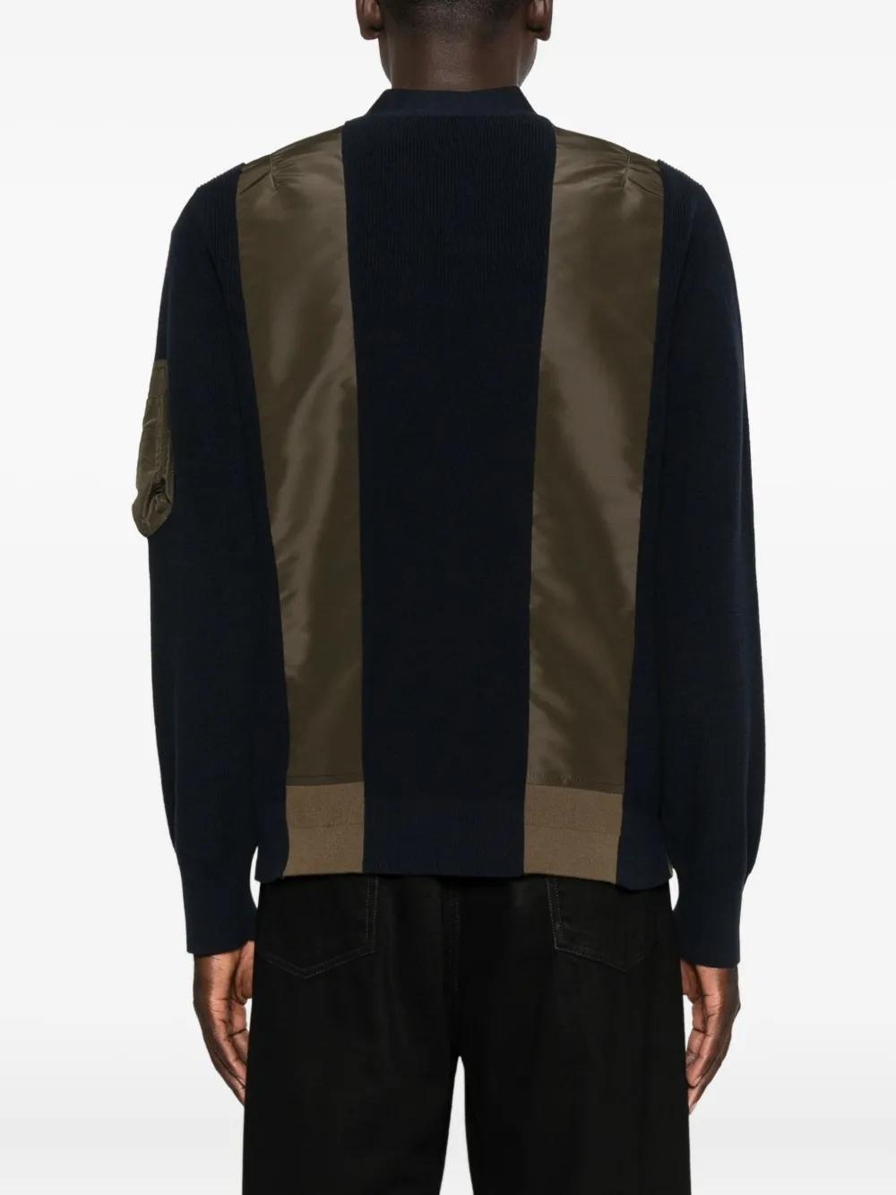 sacai ジャケット sacai(サカイ) suiting mix ブルゾン22-02784M 22-02784M