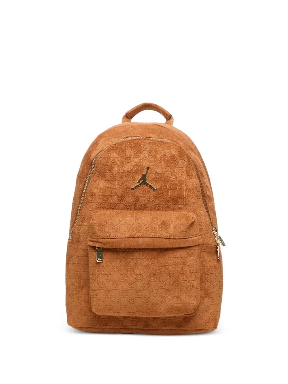 nike suede backpack
