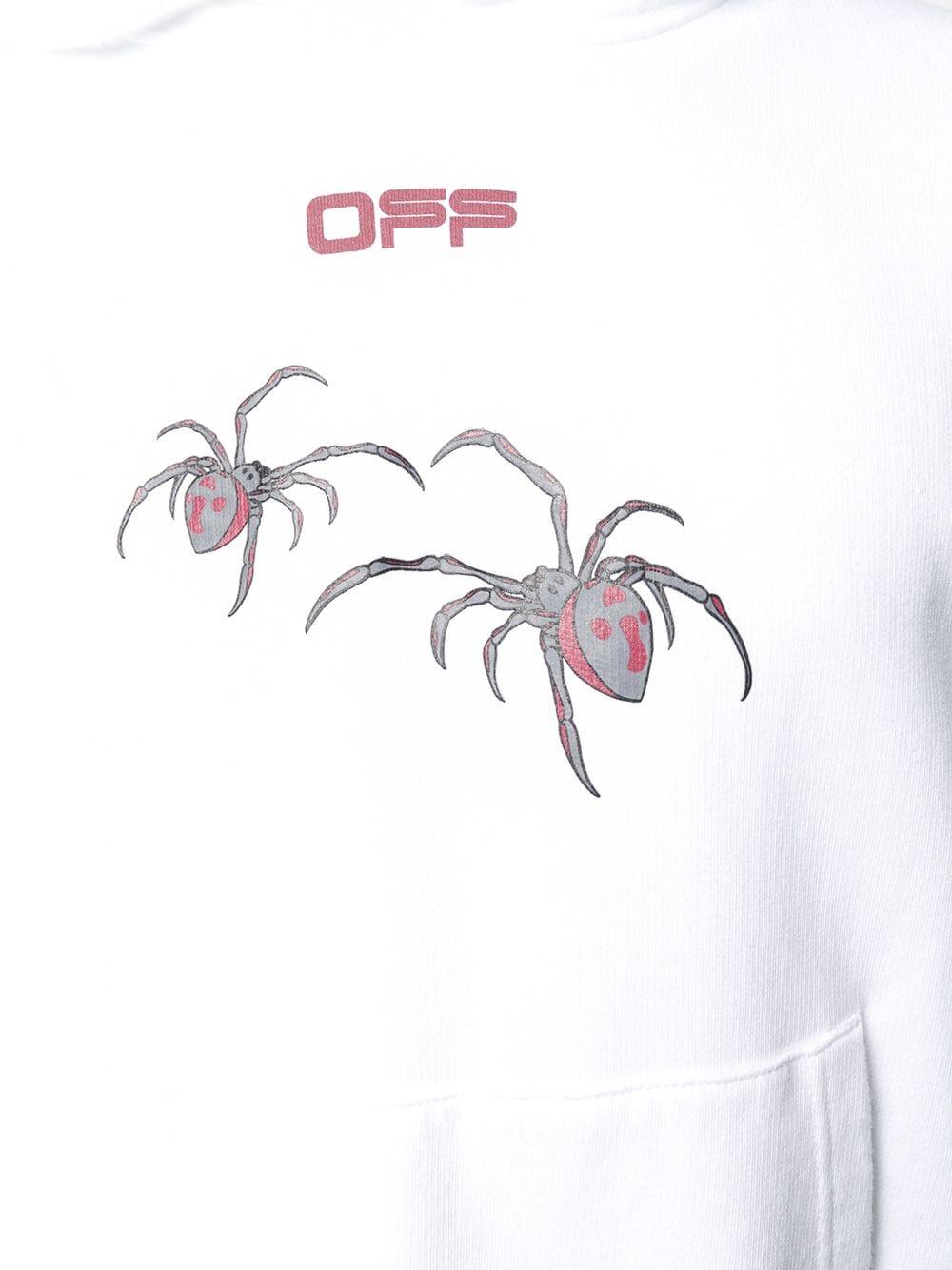 Off-White c/o Virgil Abloh Spider Arrows Hoodie in White for Men 