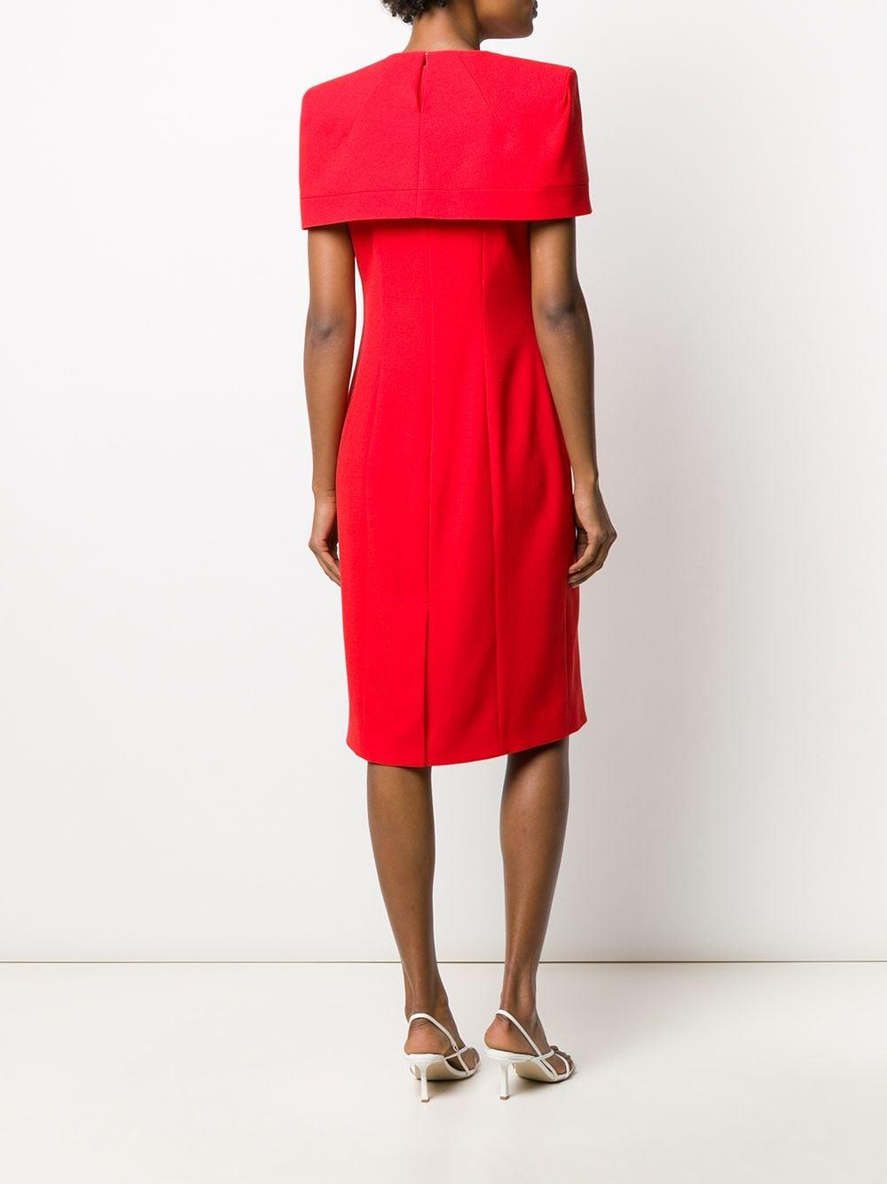 red givenchy dress