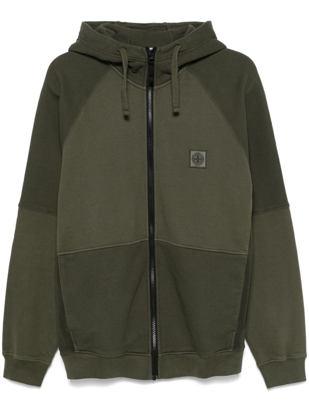 Stone Island メンズ グリーン コンパスパッチ ジャケット ジャケット 