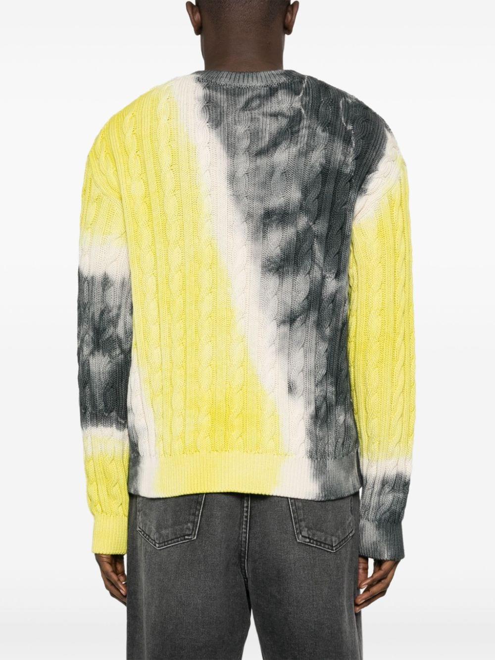 Diesel yellow and black jumper sale
