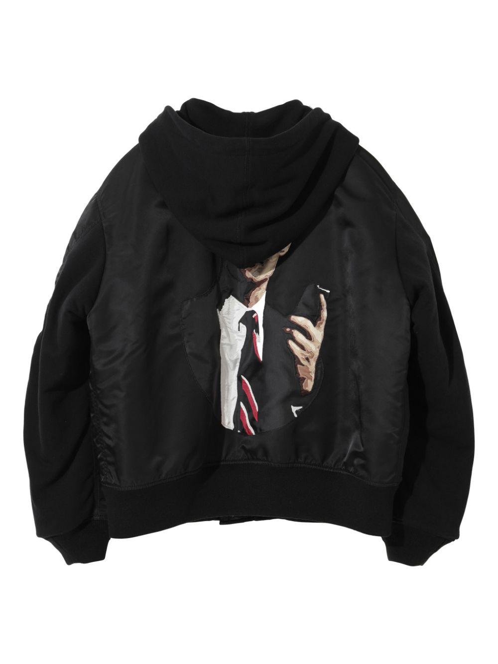Undercover Twin Peaks Printed Jacket in Black for Men | Lyst
