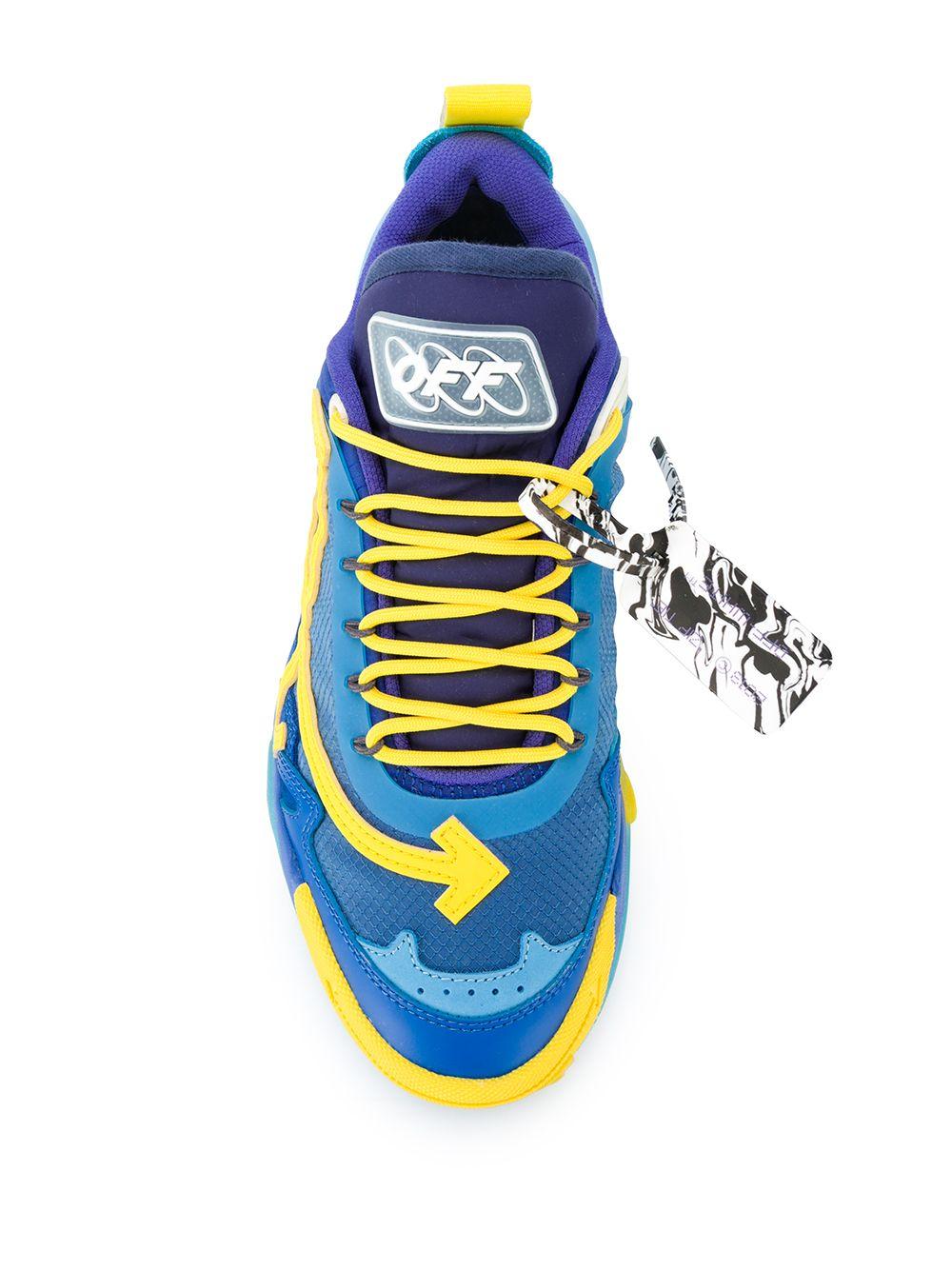 Off white shoes sales blue red yellow