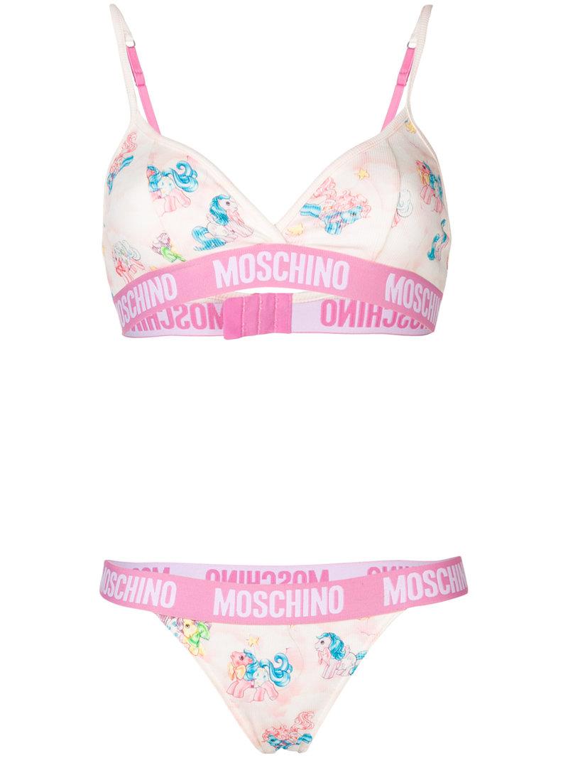 Moschino My Little Pony Two Piece Set in Pink | Lyst