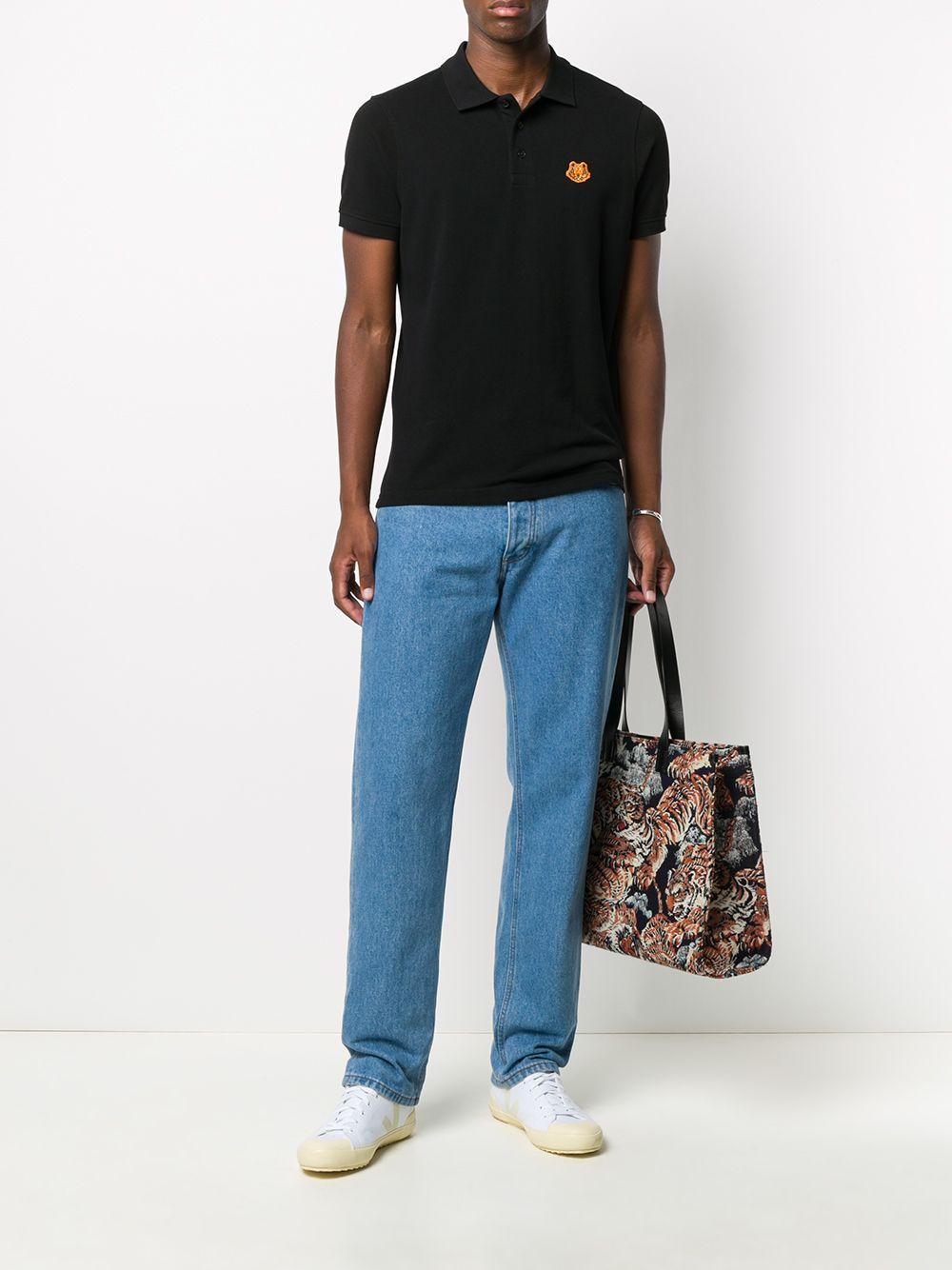 kenzo polo shirt black