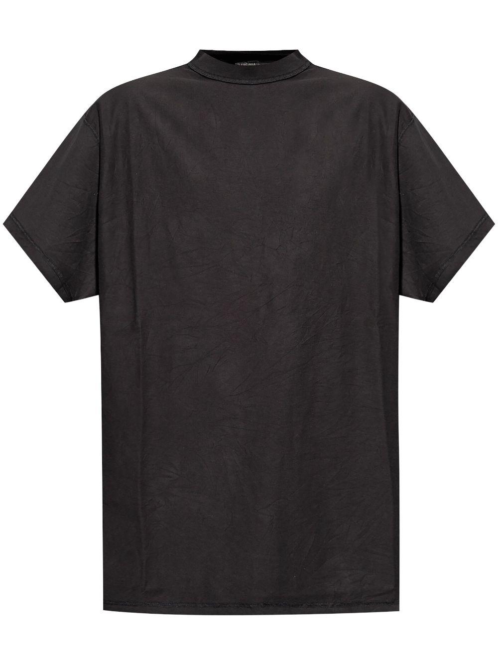 Balenciaga メンズ ブラック Inside-out Tシャツ Tシャツ Balenciaga メンズ ブラック Inside-out Tシャツ Tシャツ