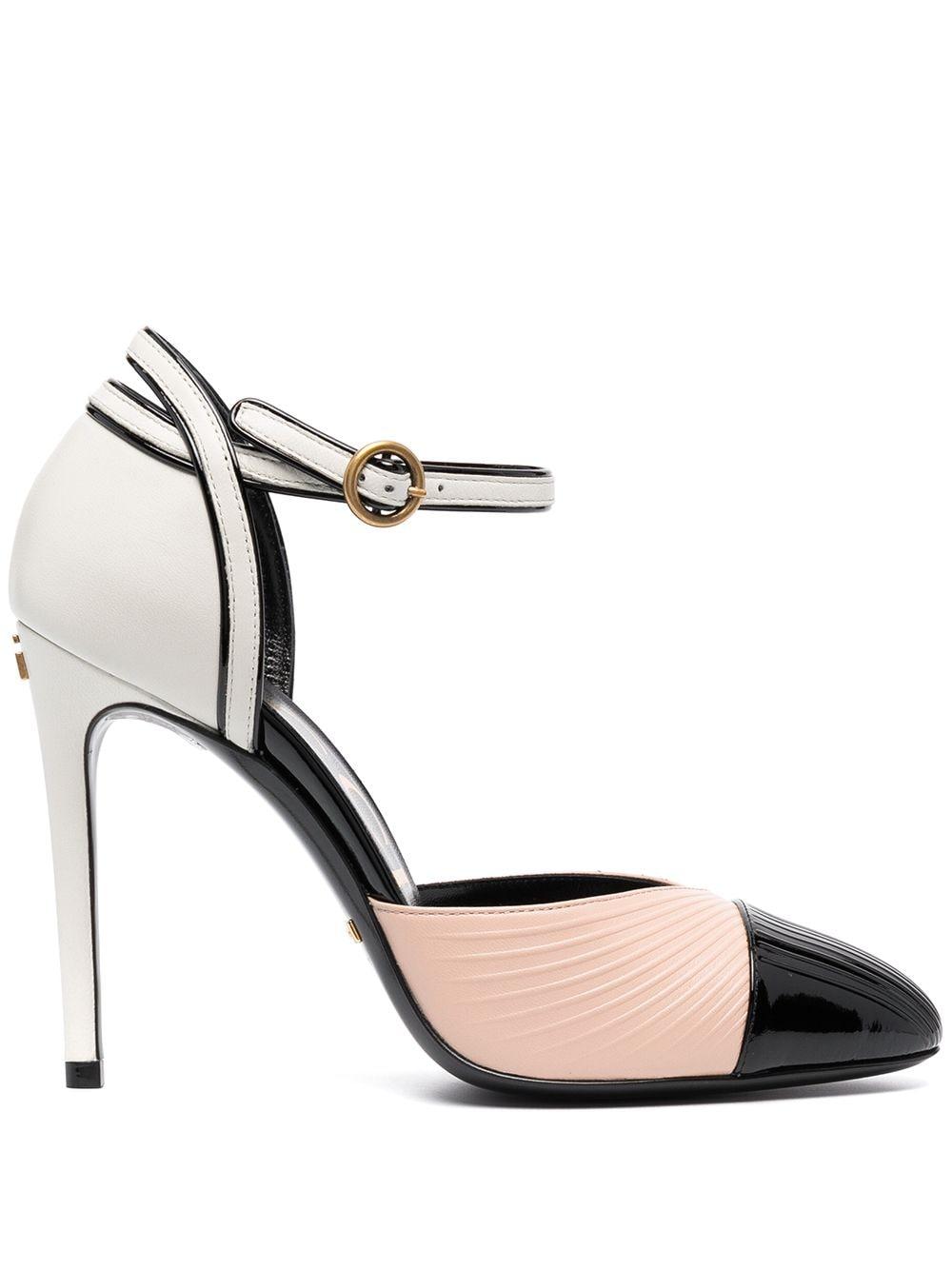 Gucci Leather Colour-block Pumps in 
