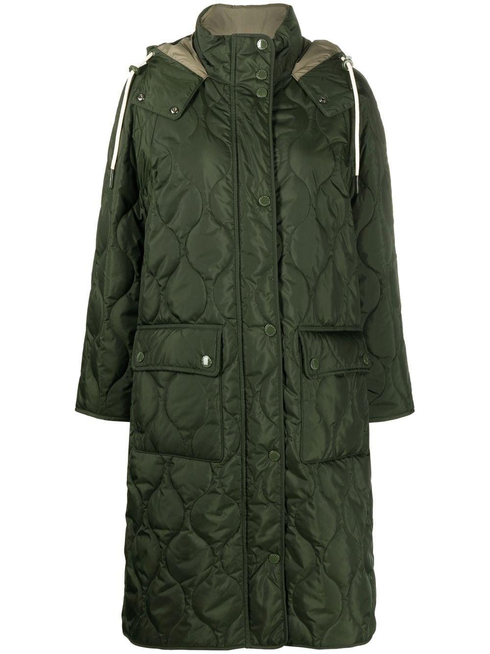 Barbour X Alexa Chung Nevis Quilted Jacket in Green Lyst Australia
