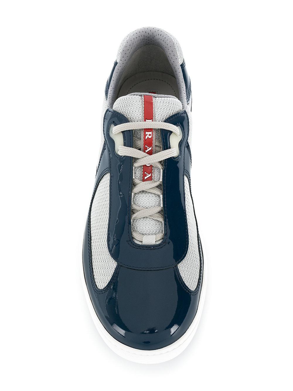 prada america's cup navy blue