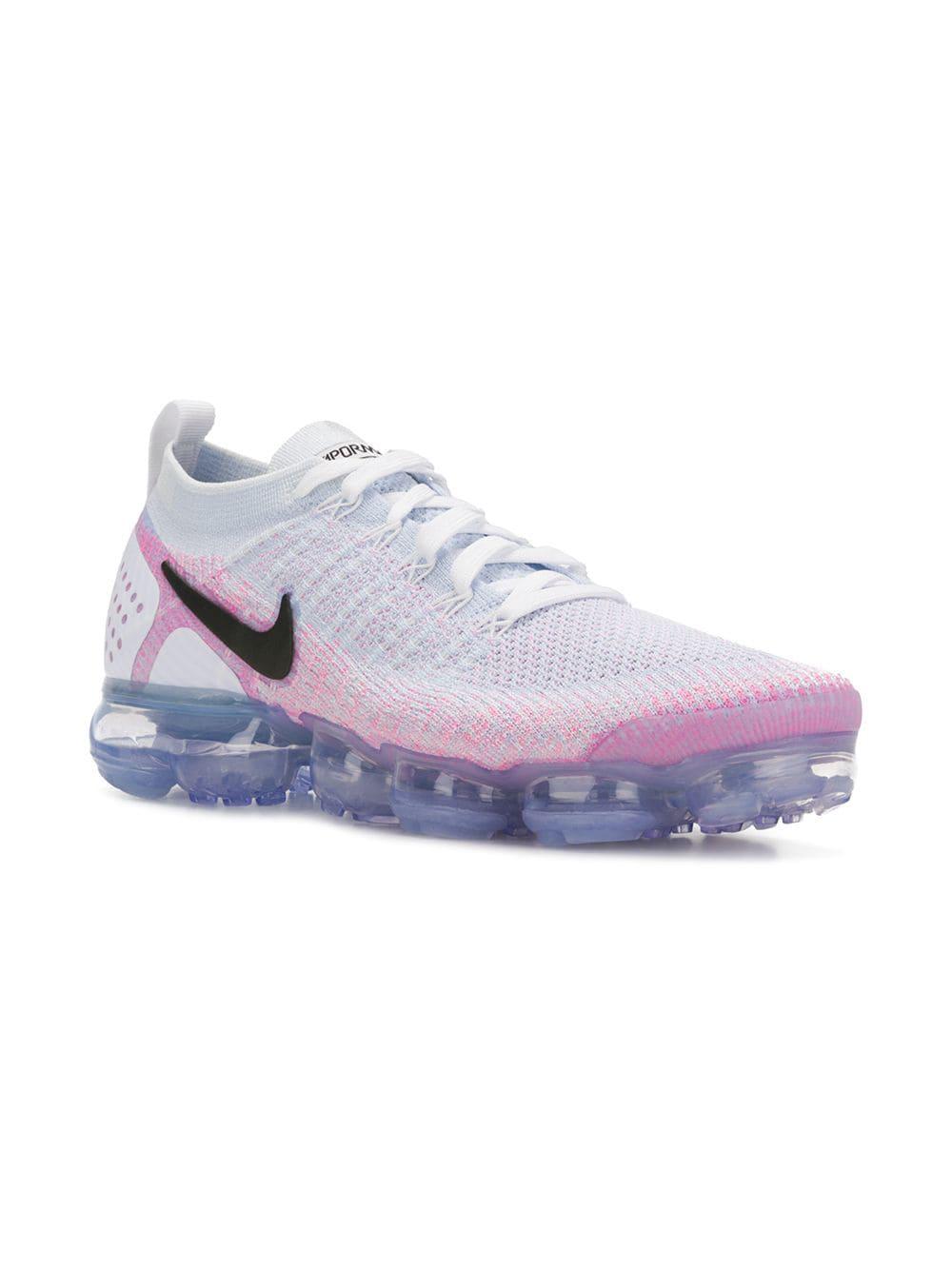 Nike Air Vapormax Flyknit Running 2 'pink Beam' Sneakers in White for Men |  Lyst
