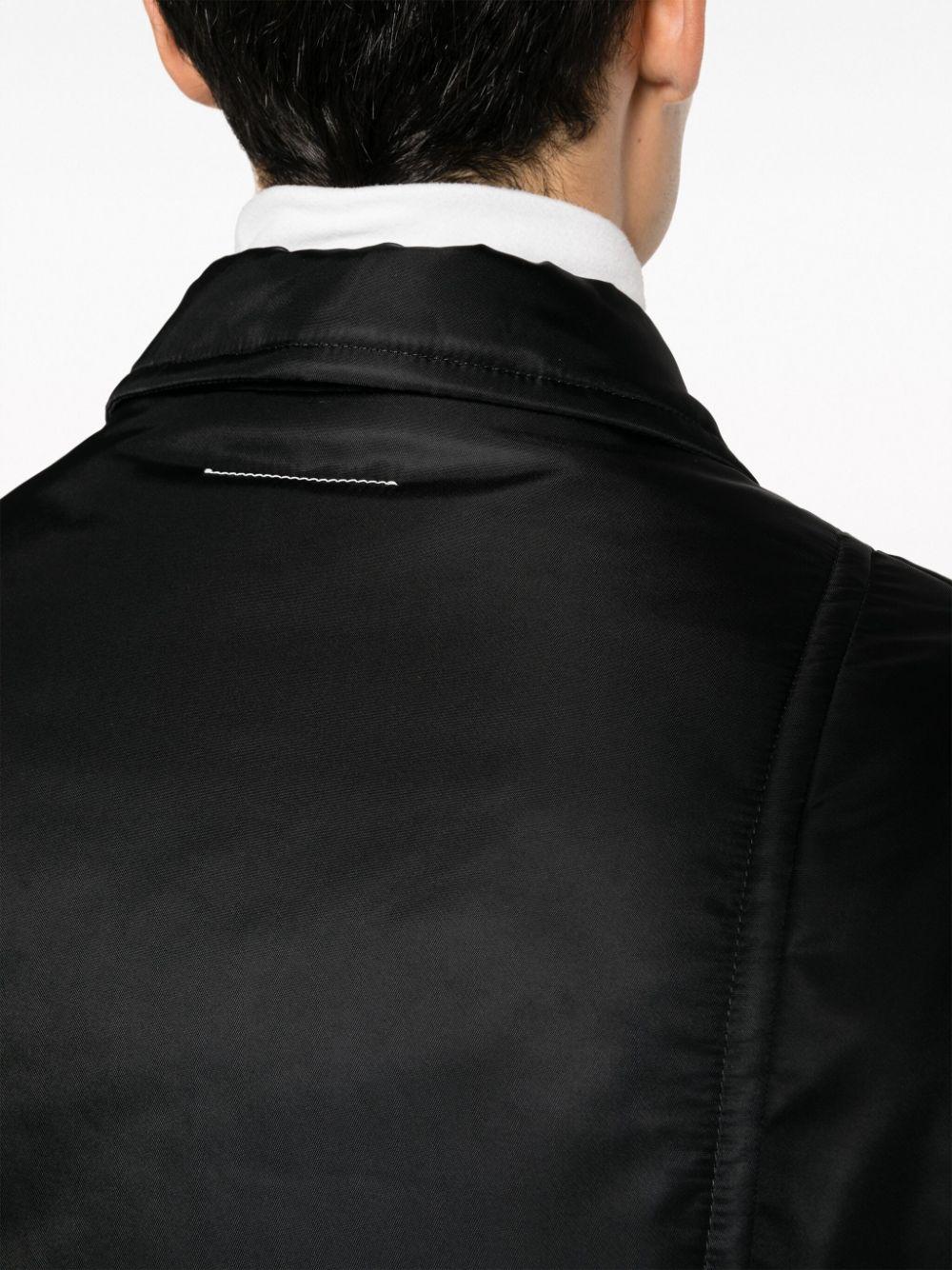 MM6 by Maison Martin Margiela Contrasting-stitch Zip-up Jacket in