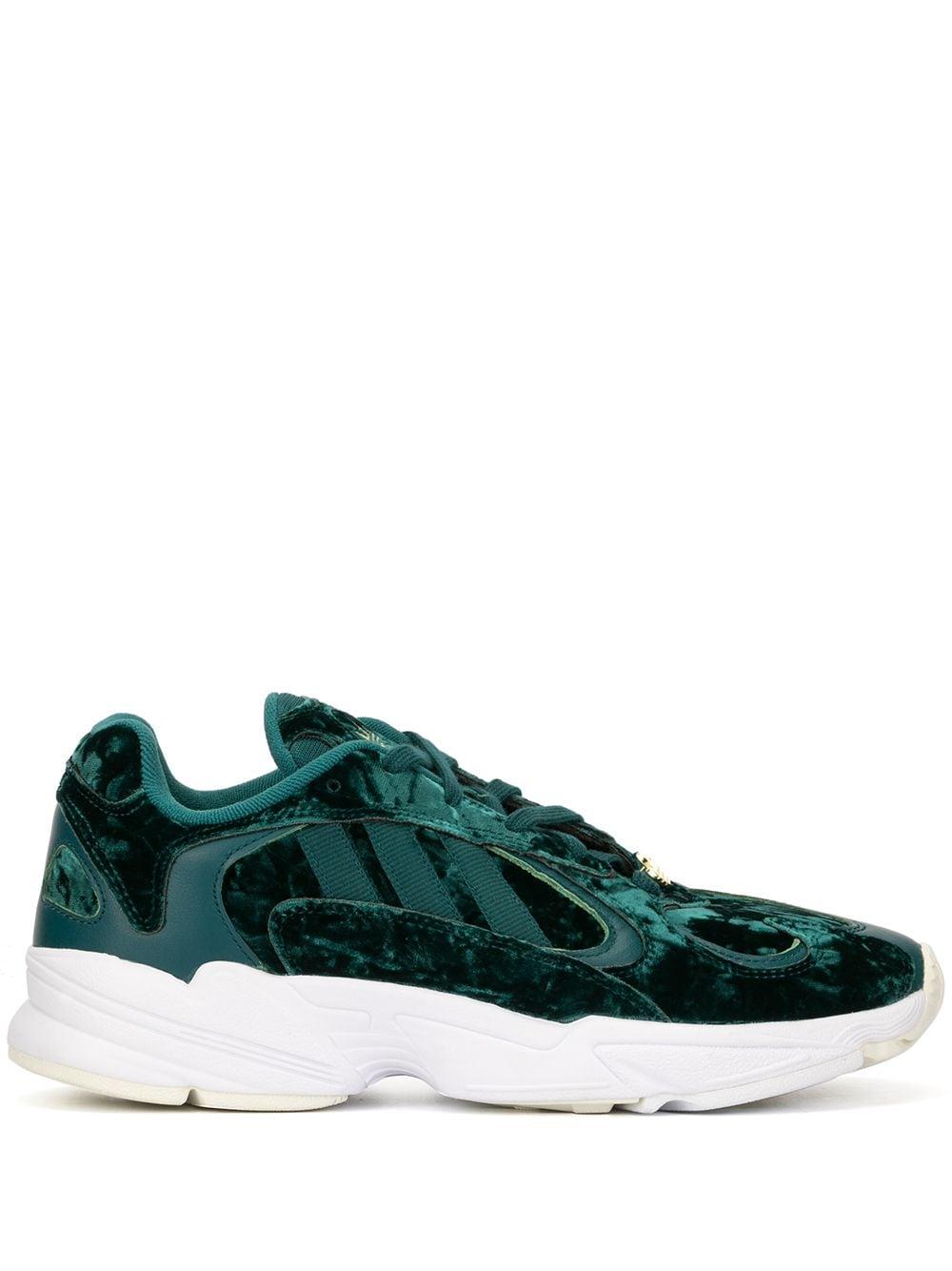 Zapatillas bajas Yung-1 adidas de Terciopelo de color Verde para hombre |  Lyst