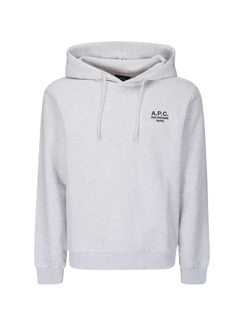 A.p.c. pull à capuche et à glissière pour Hommes