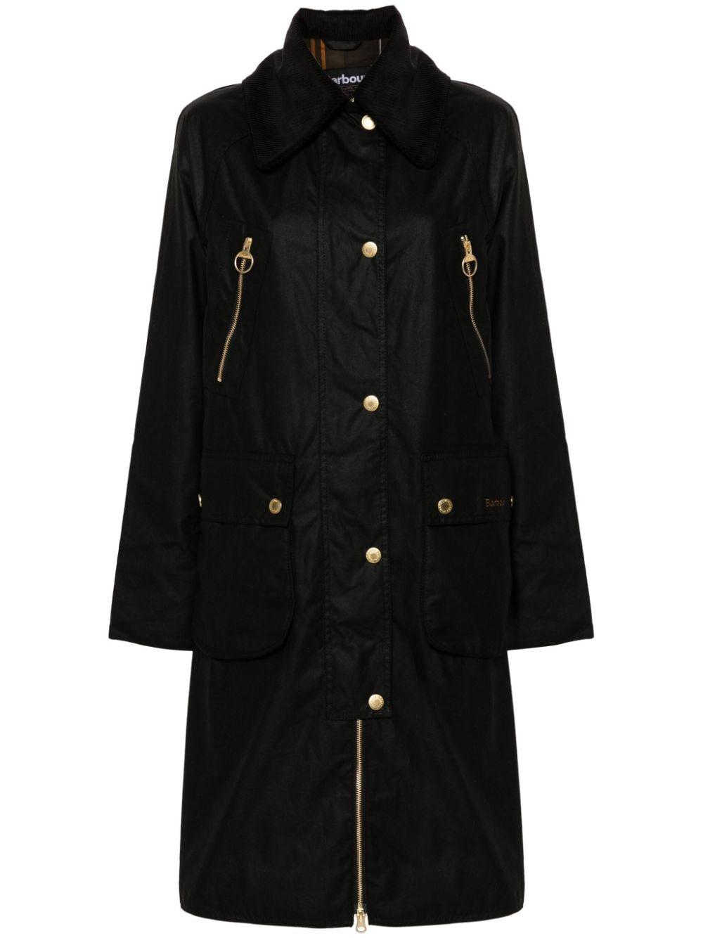 Barbour Cotton Ebberston Jacket in Black Lyst