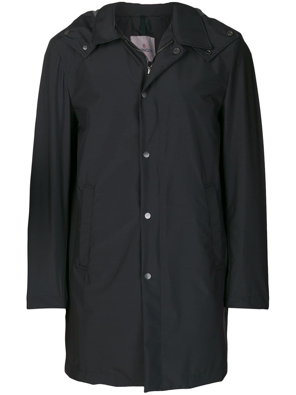 Moncler Boxy Raincoat in Blue for Men - Save 50% - Lyst