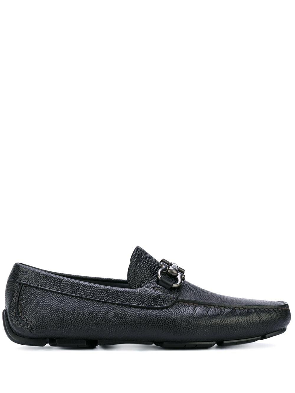 ferragamo black men's shoes